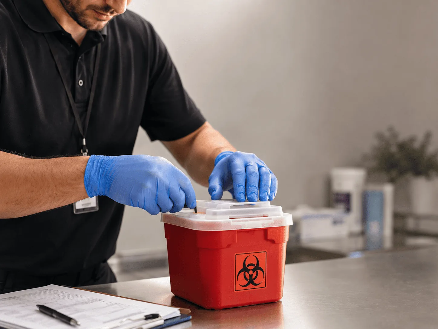 Why choose Sharps Waste Disposal in Scheller, IL